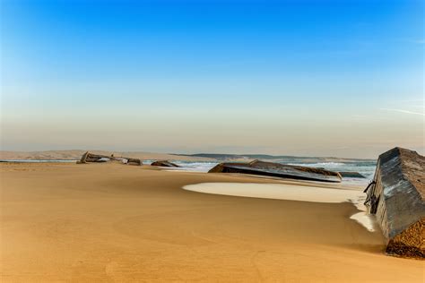 Wallpaper Sky Sea Horizon Sand Shore Beach Calm Morning Cloud