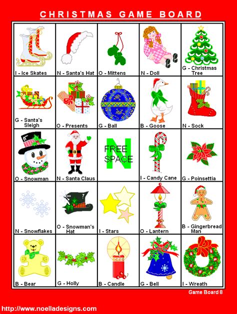 Free Christmas Bingo 16 Cards Free Printable Christmas Bingo