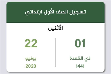 موعد تسجيل الابتدائي عبر نظام نور بعد التأجيل الثاني. تسجيل الصف الأول الابتدائي للعام الدراسي 1442 - تقويم السعودية