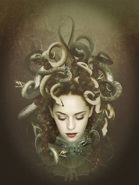 Medusa Imagase Mythological Creatures Fantasy Creatures Mythical