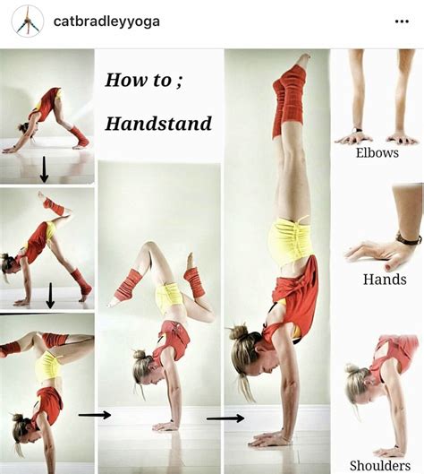 A Different Way To Get Into Handstand Easy Yoga Workouts Handstand
