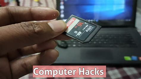 When i insert my standard size sd card, it needs to be physically held in place fully inserted with force in order for the computer to actually read it, as if the card is it has one microsd media card reader. How to Insert Large Memory Card to your PC ? | Sharing Photos & Videos in PC from Camera ...