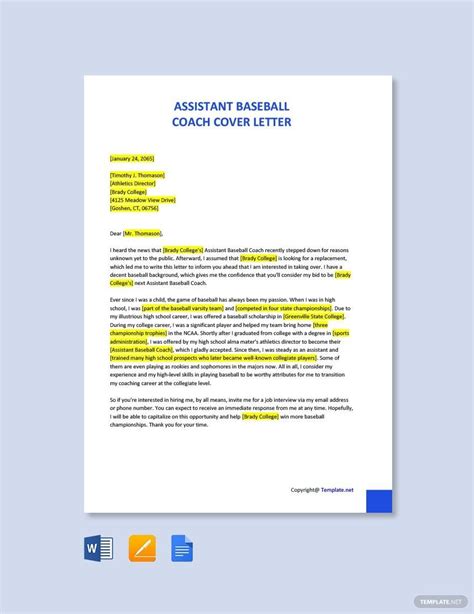 Football Coach Cover Letter Amalryiellie