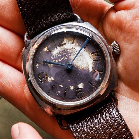 A Blown Up Rolex Panerai 3646 At Sothebys Vintage Panerai And Other