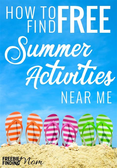How To Find Free Summer Activities Near Me