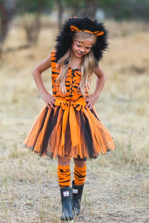 Tiger Tutu Costume 5 Piece Set Tutu Costumes Halloween Tutu Costumes