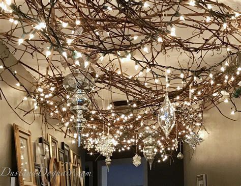 A ceiling painted with stars frequently occurs as a design motif in a cathedral or christian church, and replicates the earth's sky at night. Magical Lighted Hallway for Christmas | Christmas lights ...