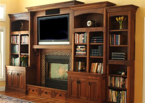A farmhouse is a building that serves as the primary residence in a rural or agricultural setting. Custom Made Craftsman Entertainment Center | Built in ...