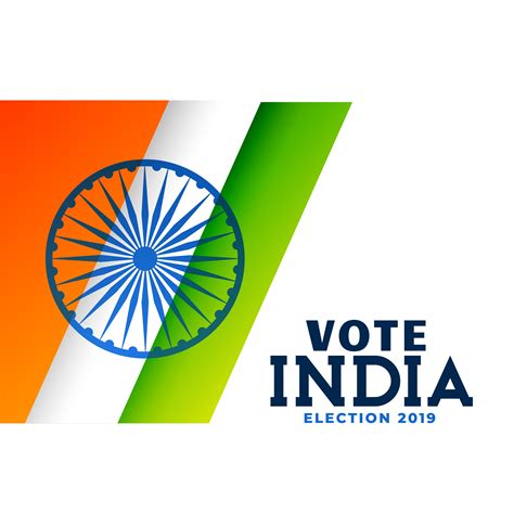 Indian General Election 2019 Poster Design Download Free Vector Art