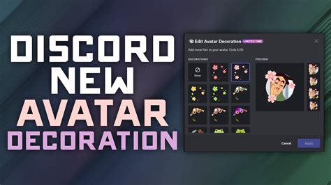 Add Flair To Your Profile Picture W Discords New Avatar Decorations