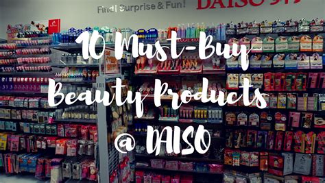 Best Beauty Products At Daiso Japan Travel Guide Jw Web Magazine