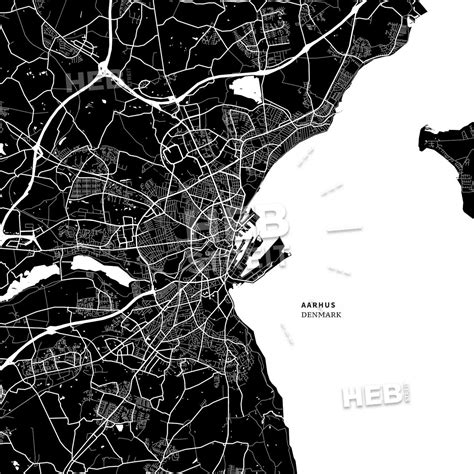 Aarhus Denmark Map Area Map Aarhus Denmark Map
