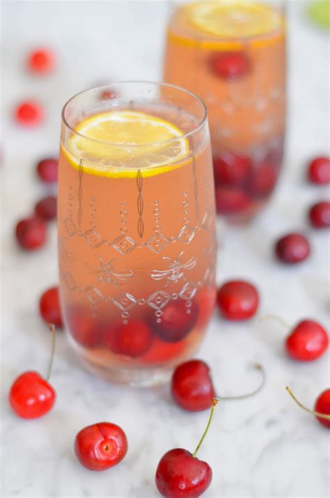 Cherry Sangria Recipe W Refreshing White Wine Lucis Morsels