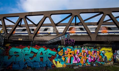 The Train Came Insanely Close Graffiti Artists On Why They Risk