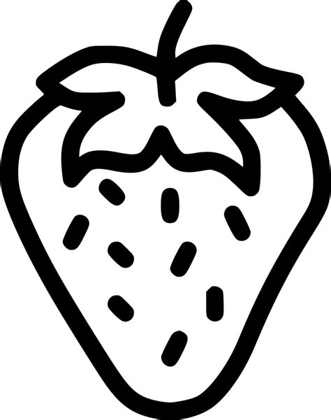 Download Strawberry Fruit Svg Png Icon Free Download (#448090 ...