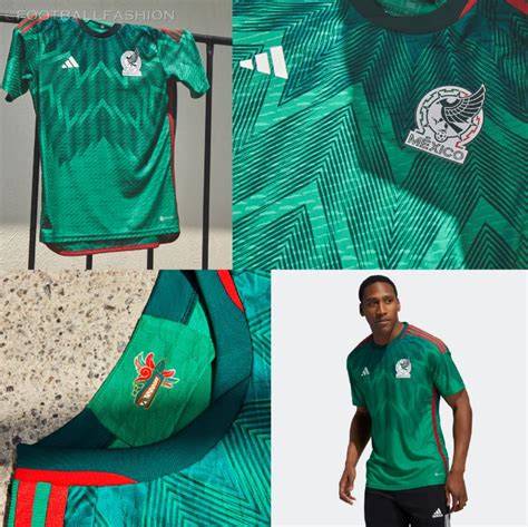 mexico 2022 world cup home kit released footy headlines mexico home jersey world cup 2022 23