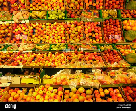 Supermarket Fruit Display High Resolution Stock Photography And Images