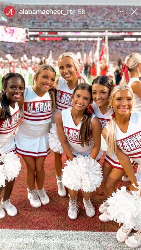 alabama cheer in 2023 cheer outfits cheerleading outfits college cheer