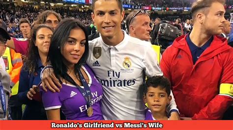 Cristiano Ronaldo S Girlfriend Vs Lionel Messi S Wife Video Dailymotion