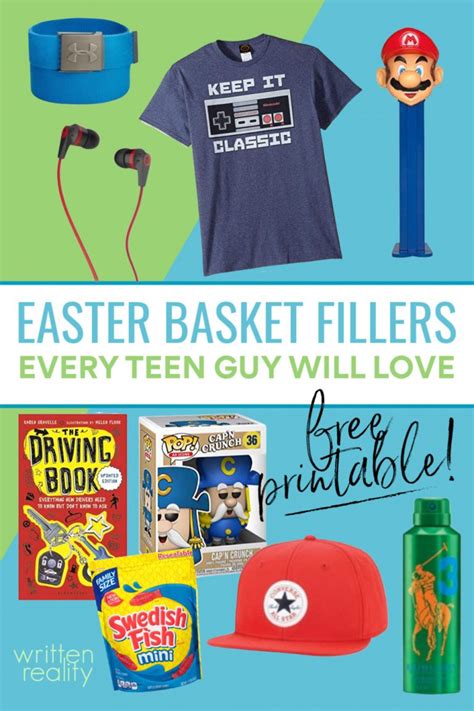 Easter Basket Ideas Teen Boys Will Actually Love Written Reality