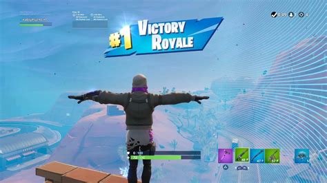 Fortnite First Win With Stratus Skin Reactive “stratus” Outfit Showcase Season 9 Battle
