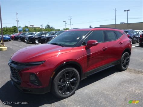 2019 Cajun Red Tintcoat Chevrolet Blazer Rs Awd 133658557 Photo 3