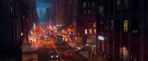 Michael Lasker On Twitter The Streets In Spider Verse Had A Variation