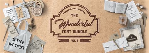 The Wonderful Font Bundle Ii Font Bundles