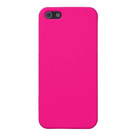Plain Hot Pink Iphone 55s Case