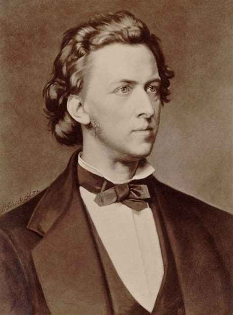 Frederic Chopin Portrait By P Schick 1873 Download Sheet Music Free