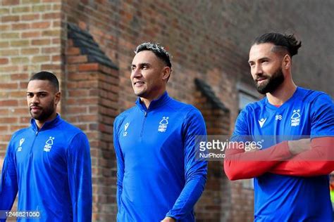 Renan Lodi Keylor Navas And Felipe Of Nottingham Forest During The