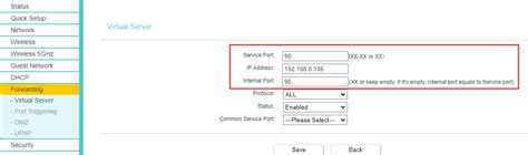 Port Forwarding How To Set Up Virtual Server On Tp Link Wireless Router