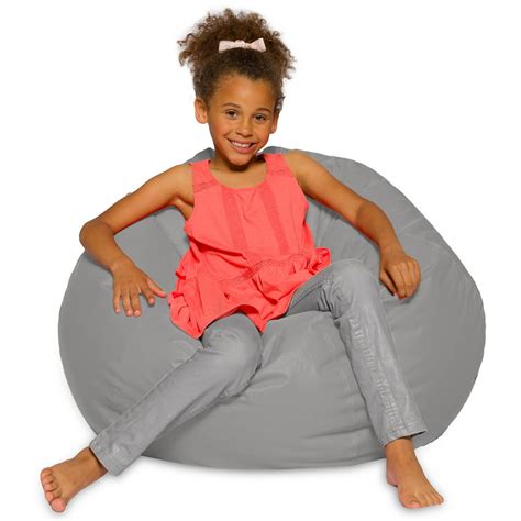 Posh Creations Bean Bag Chair For Kids Multiple Sizes And Colors