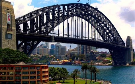 1920x1200 australia, sydney harbour bridge, buildings 1200P Wallpaper ...