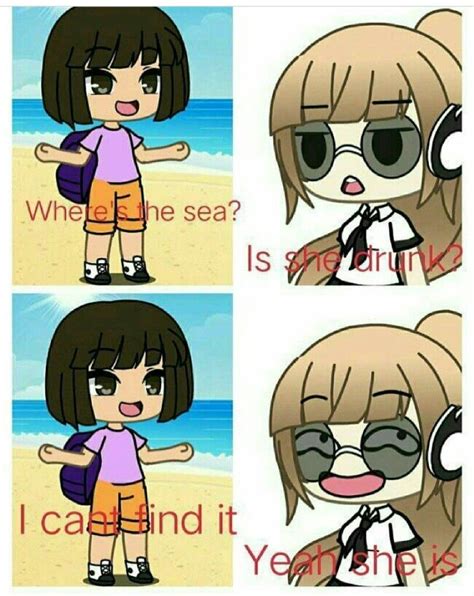 Gacha Meme Anime Drawing Styles Life Comics Funny Memes Gambaran