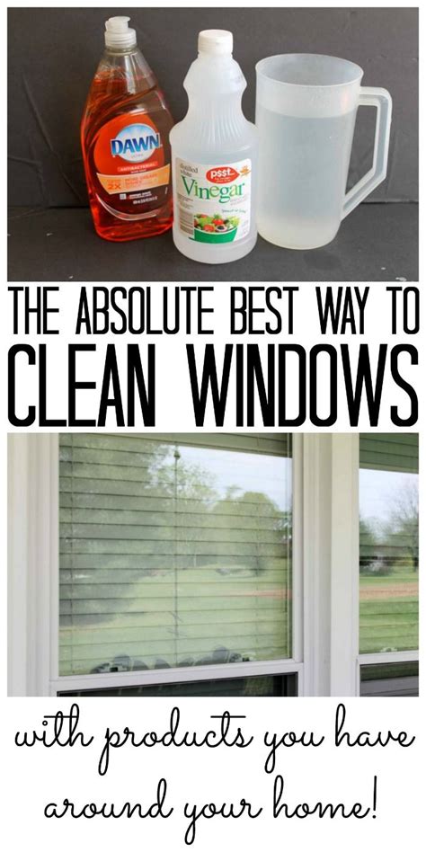 The Best Way To Clean Windows House Cleaning Tips Cleaning Hacks Deep Cleaning Tips