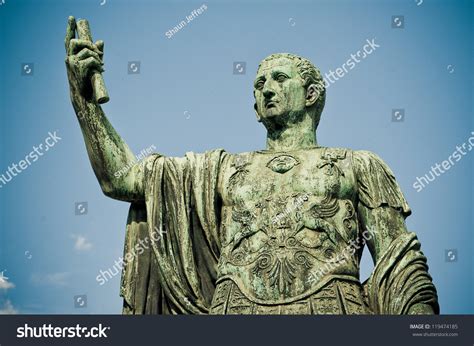 Statue Gaius Julius Caesar Rome Italy Stock Photo 119474185 Shutterstock
