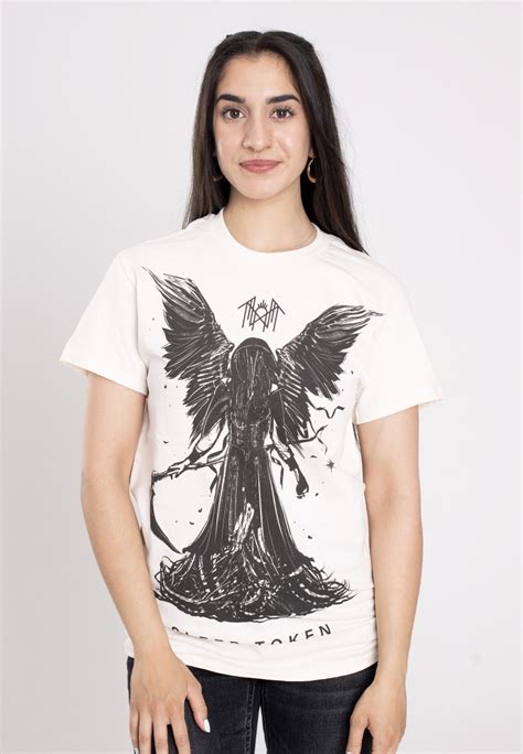 Sleep Token Reaper Angel Natural T Shirt Impericon Au