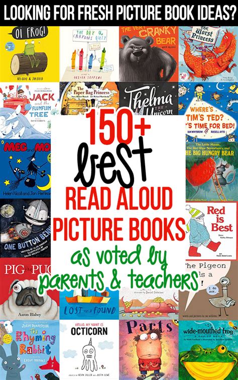 150 Finest Learn Aloud Image Books For Children As Voted By Dad And