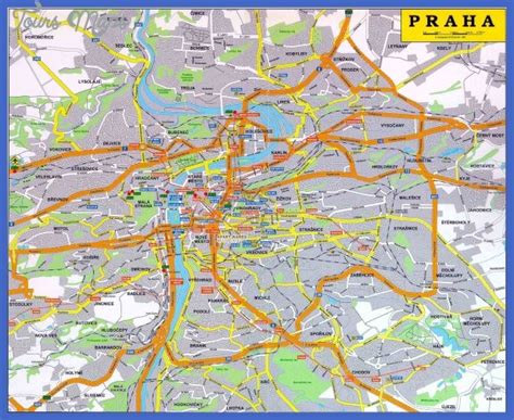 Cool Czech Republic Metro Map Metro Map Tourist Map Prague Czech