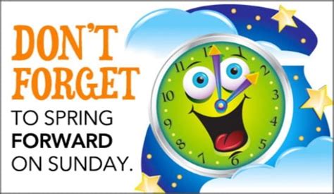 Don T Forget Ecard Free Daylight Saving Begins Cards Online