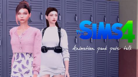 The Sims 4 Animation Pack Pair Talk Download By Grindana From