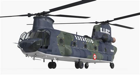 3d Model Transport Helicopter Ch 47 Chinook Turbosquid 1214969