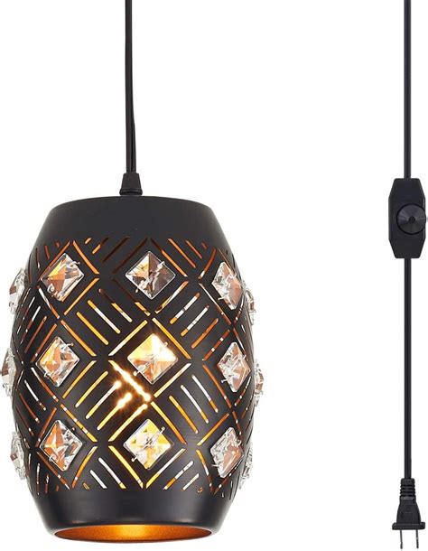 Ylong Zs Hanging Lamps Swag Lights Plug In Pendant Light 16 Ft Cord And