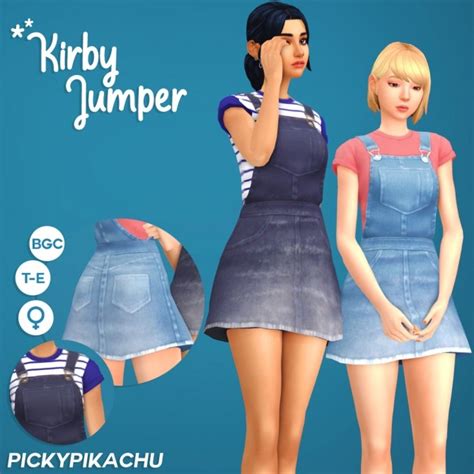 Kirby Jumper At Pickypikachu Sims 4 Updates