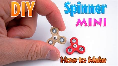 Glue a magnet to the fidget spinner (we used the e6000 glue) cut out a triangle from some paper to be the pointer and secure on one of the spinner points. DIY Miniature Spinner fidget without bearings | DollHouse ...