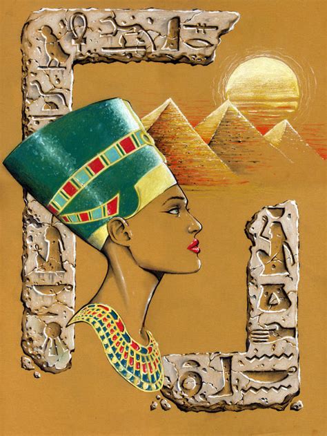 Egyptian Queen Nefertiti By Kapow2003 On Deviantart