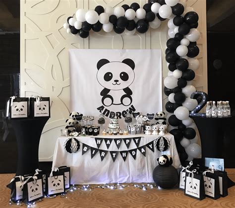 Panda Party Ideas Total Panda Monium B Lovely Events Panda Party Panda Birthday Party