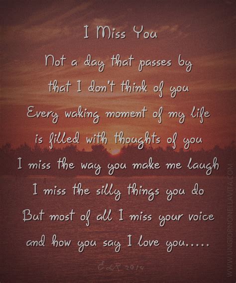 Love Relationship Issues: Poems Missing You