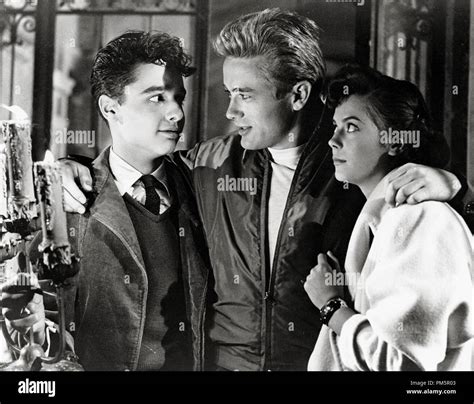 James Dean Natalie Wood And Sal Mineo Rebel Without A Cause 1955 Warner Brothers File